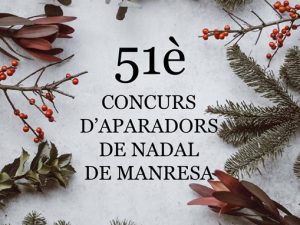 51è Concurs d’aparadors de Nadal de Manresa